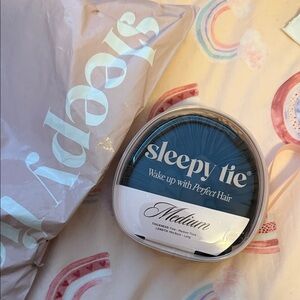 Sleepy Tie Hair Accessory in Midnight